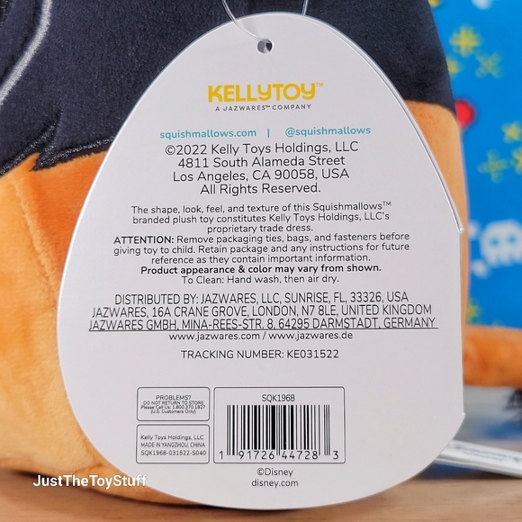 Squishmallow Lion King Scar 7" UltraSoft Stuffed Animal Disney Toy Plush NWT - Picture 6 of 6